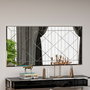 Hanah Home Espejo Argyle Pauli - Blanco